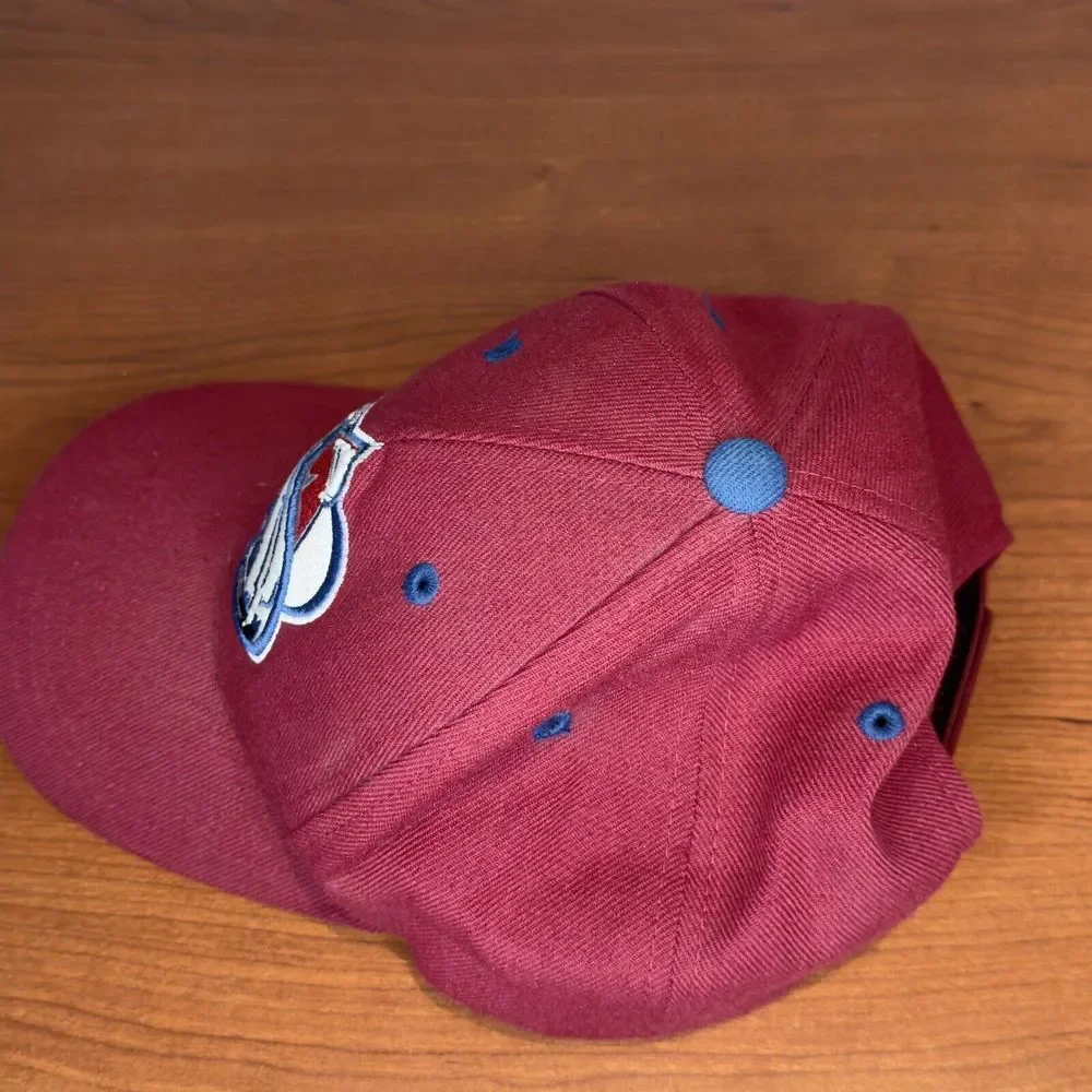 Colorado Avalanche Hat Cap‎ Snapback Red One Size Zephyr Wool Blend NHL Puma